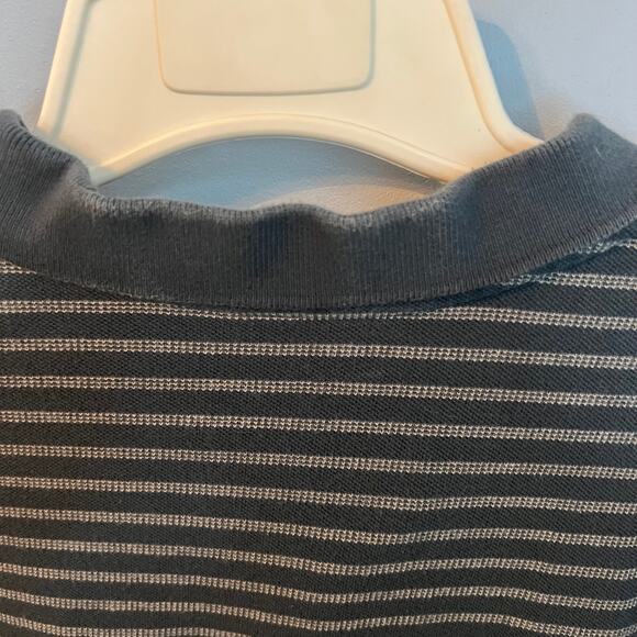 Eddie Bauer Striped Polo Shirt Size TXL - Picture 9 of 11